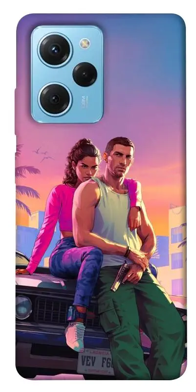 TPU чохол Demsky GTA VI Heroes для Xiaomi Poco X5 Pro 5G