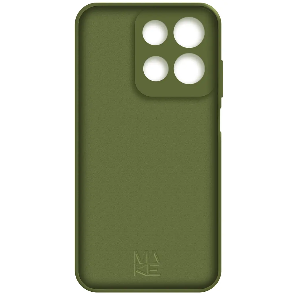 Чохол MAKE Motorola G15/G15 Power Silicone Iguana Green - фото 5