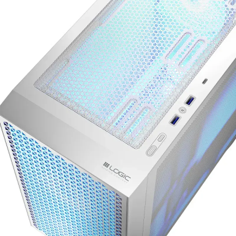 Корпус для ПК Logic concept DART PRO ARGB MINI WHITE (AM-DART-PRO-ARGB-20) - фото 4