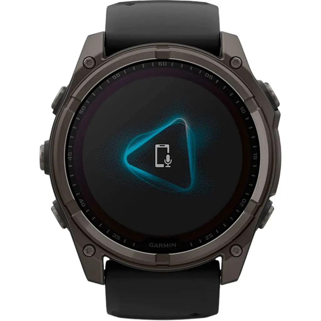 Смарт-часы Garmin Fenix 8 Solar Sapphire 51mm Carbon Gray DLC Titanium with Black/Pebble Gray Silicone Band (010-02907-10/11/70) [115055] - фото 8