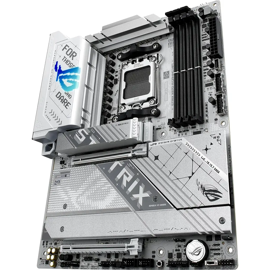 Материнська плата Asus Rog Strix X870-A Gaming WIFI sAM5 X870 4xDDR5 M.2 HDMI DP WiFi BT ATX - фото 9