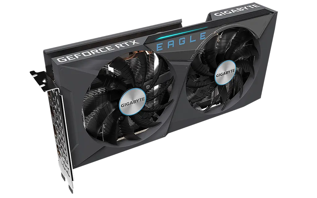 Відеокарта GeForce RTX 3060 Ti 8GB Gigabyte Eagle OC (GV-N306TEAGLE OC-8GD) Б/В - фото 2