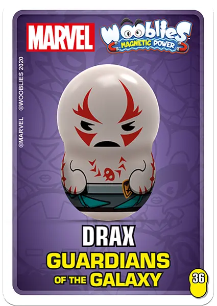 Ігровий набір Marvel Wooblies Магнітні фігурки з лончером у блістері, 2 шт. (WBM008) - фото 5