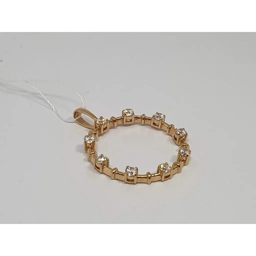 Золота підвіска Імперія золота з фіанітами. ПВ1446И - фото 2