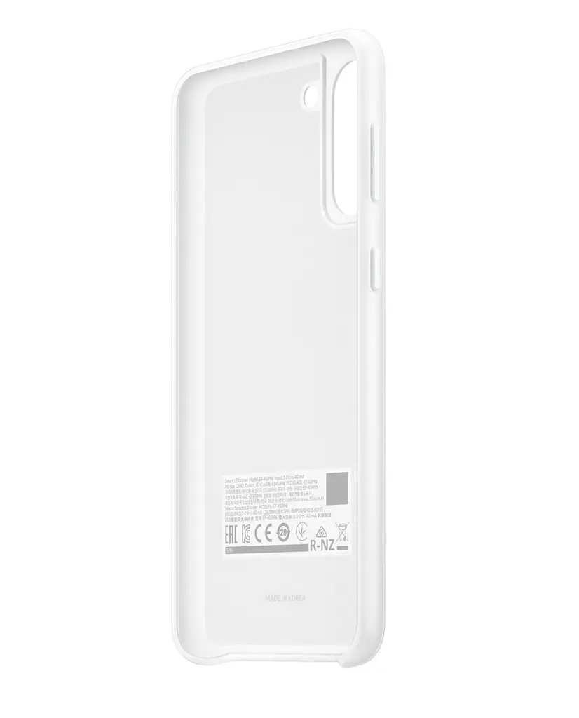 Чохол протиударний Official LED Cover EF-KG996CWEGRU для Samsung Galaxy S21 Plus (6.7") White - фото 8