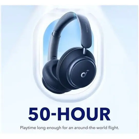 Навушники бездротові Anker SoundCore Space Q45 сині - фото 7