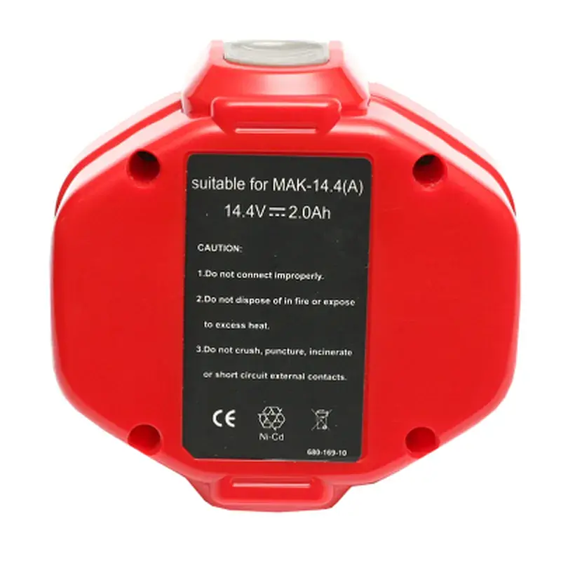 Акумулятор до електроінструменту PowerPlant для MAKITA GD-MAK-14.4(A) 14.4V 2Ah NICD (DV00PT0042) - фото 2