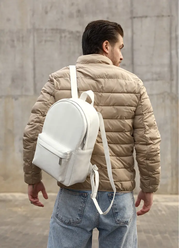 Чоловічий рюкзак Sambag Brix Classic білий 35 х 25 х 12 см (14511008m)