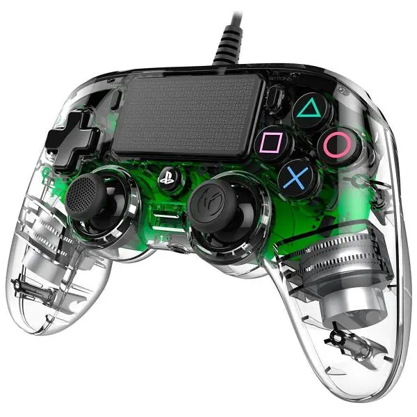 Геймпад Nacon Wired Compact Controller PS4 (LED Green) - фото 4