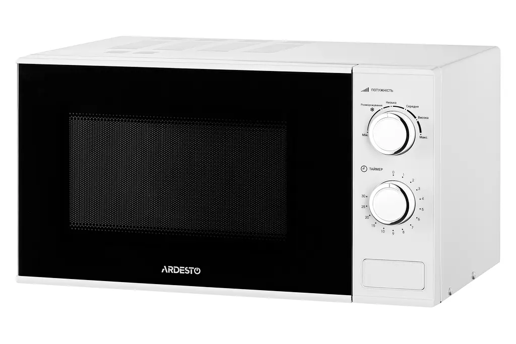 Микроволновая печь Ardesto 23л 900Вт белый - фото 2