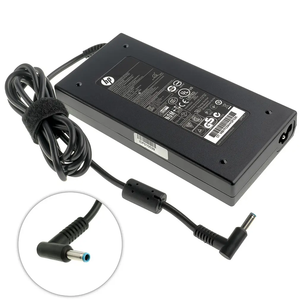 Блок живлення для ноутбука HP 19.5V 7.7A 150W 4.5x3.0-PIN чорний RECTANGULAR
