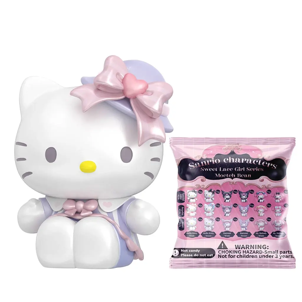 Фігурка-сюрприз Pop Top Sanrio Елегантні панянки, полівінілхлорид, висота 4 см