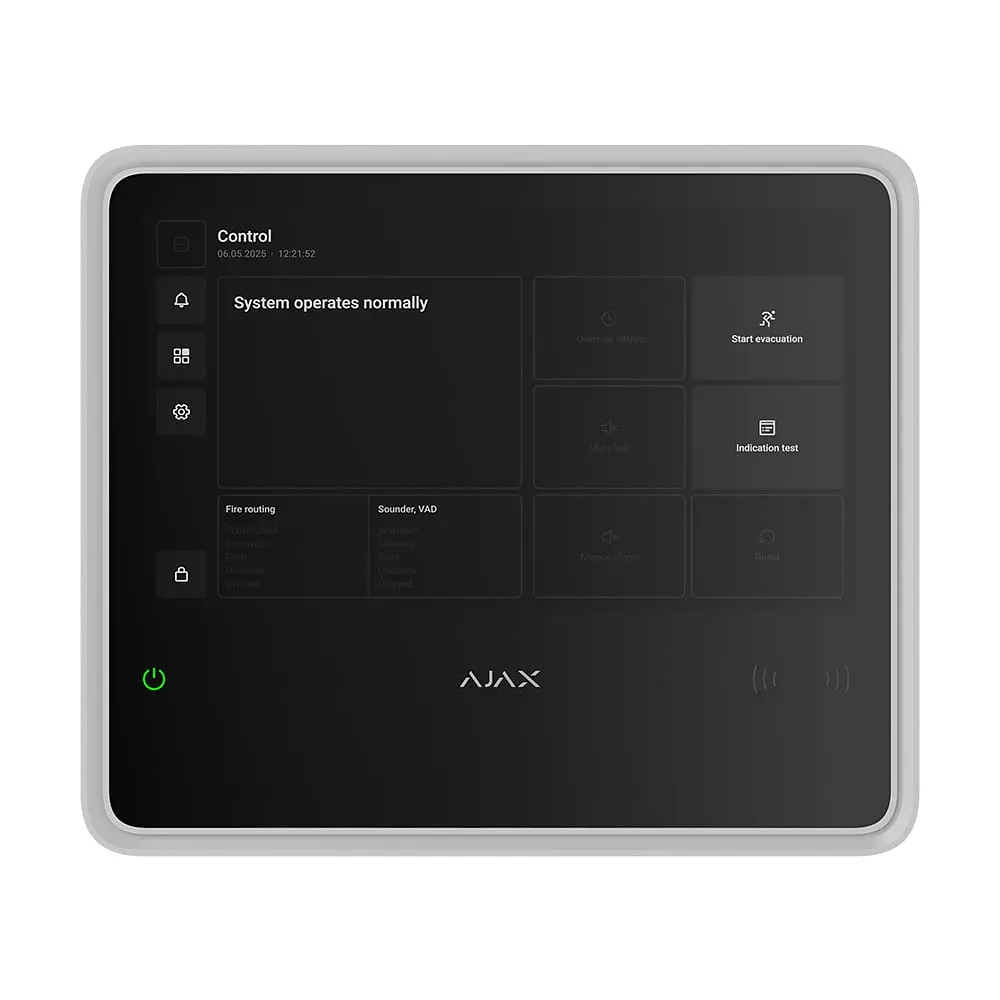 Бездротовий ППКП Ajax EN54 Fire Hub Jeweller White з Wi-Fi, 2G/4G, Ethernet, підтримкою до 200 пристроїв та 40 пожежних зон (26-00634) - фото 13