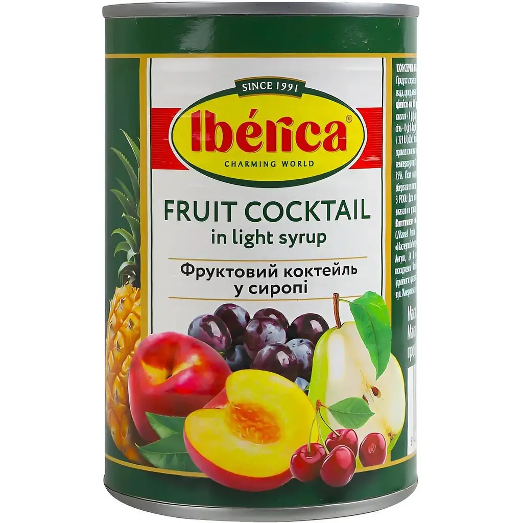 Фруктовий коктейль в сиропі Iberica 410 г