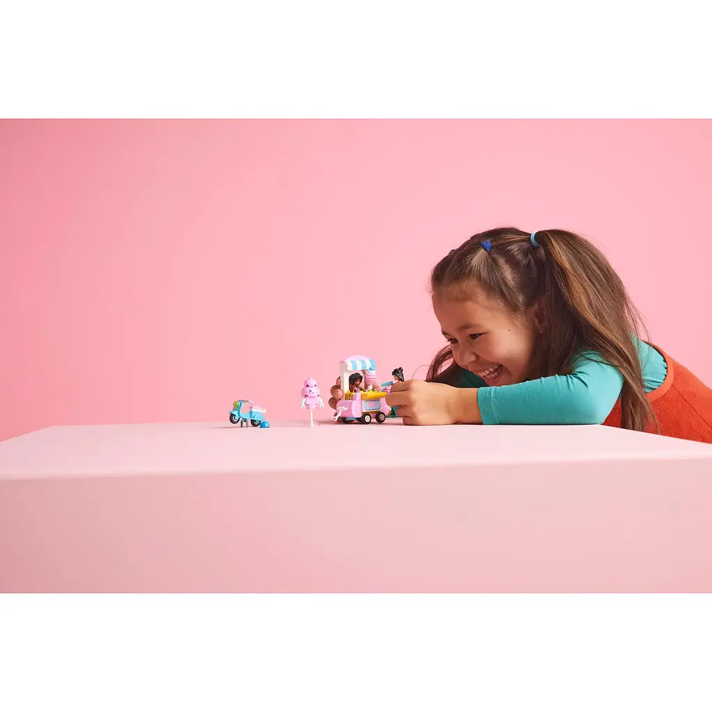 Конструктор LEGO Friends Ятка со сладкой ватой и скутер 110 деталей (42643) - фото 5