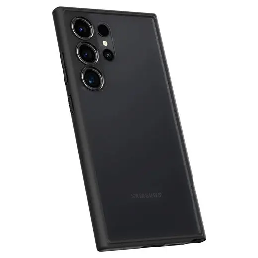 Прозрачный чехол Spigen Ultra Hybrid Frost Black для Samsung Galaxy S24 Ultra (ACS07296) - фото 6