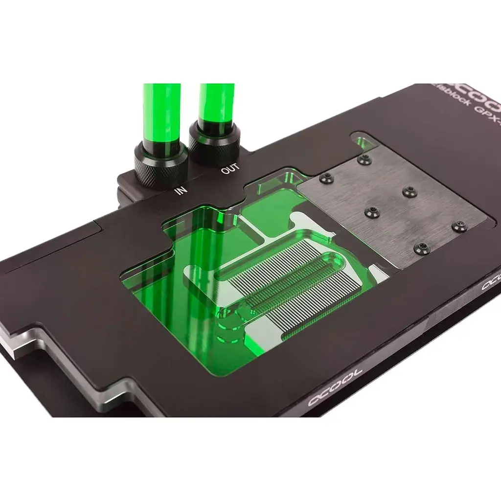 Охолоджуюча рідина Alphacool Eiswasser Crystal Green premixed coolant 1000ml - фото 4