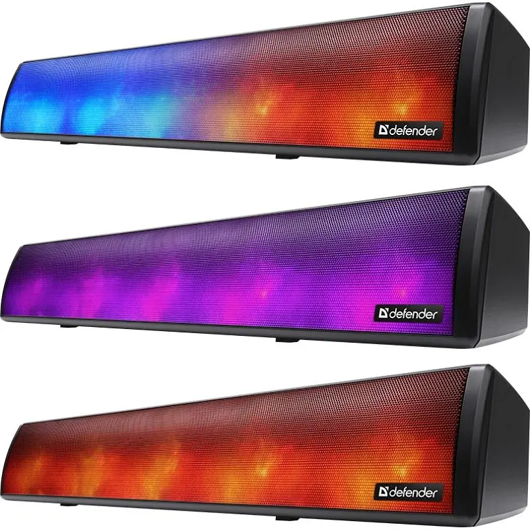 Акустична система 1.0 Defender Саундбар Z8 10Вт, Bluetooth/USB/FM/USB/TF/AUX, чорна (65118) - фото 2