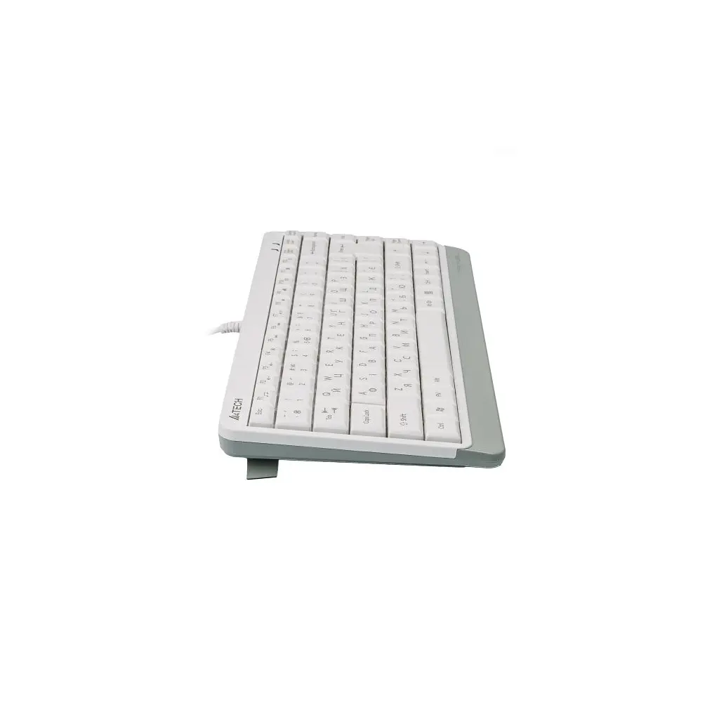 Клавіатура A4Tech FK11 Fstyler Compact Size USB White (4711421953245) - фото 3