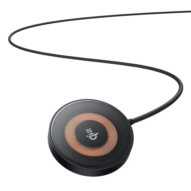 Бездротовий зарядний пристрій Baseus Simple mini4 Qi2 15W (P10273300121-01) чорний - фото 2