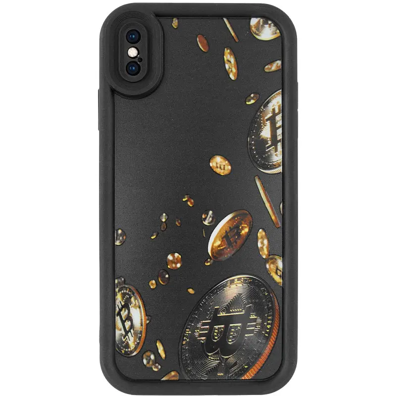 TPU чохол Prestige для Apple iPhone X / XS (5.8) Coins - фото 2