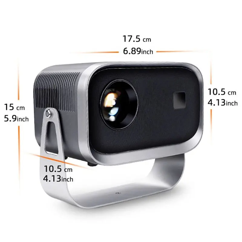 Проектор 4k Android Q10 Black - фото 4