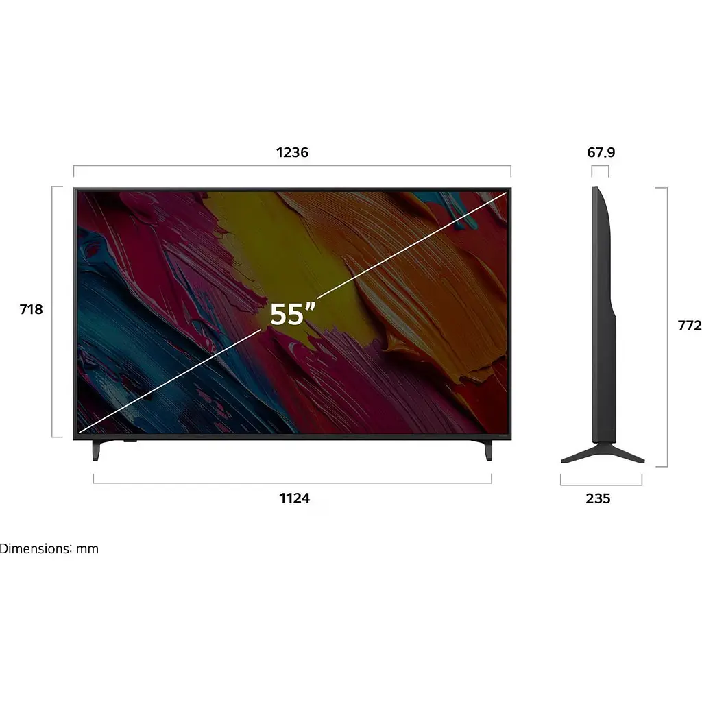Телевизор LG AI 70 55` QNED UHD 4K (55QNED70A6A) UA [143928] - фото 6