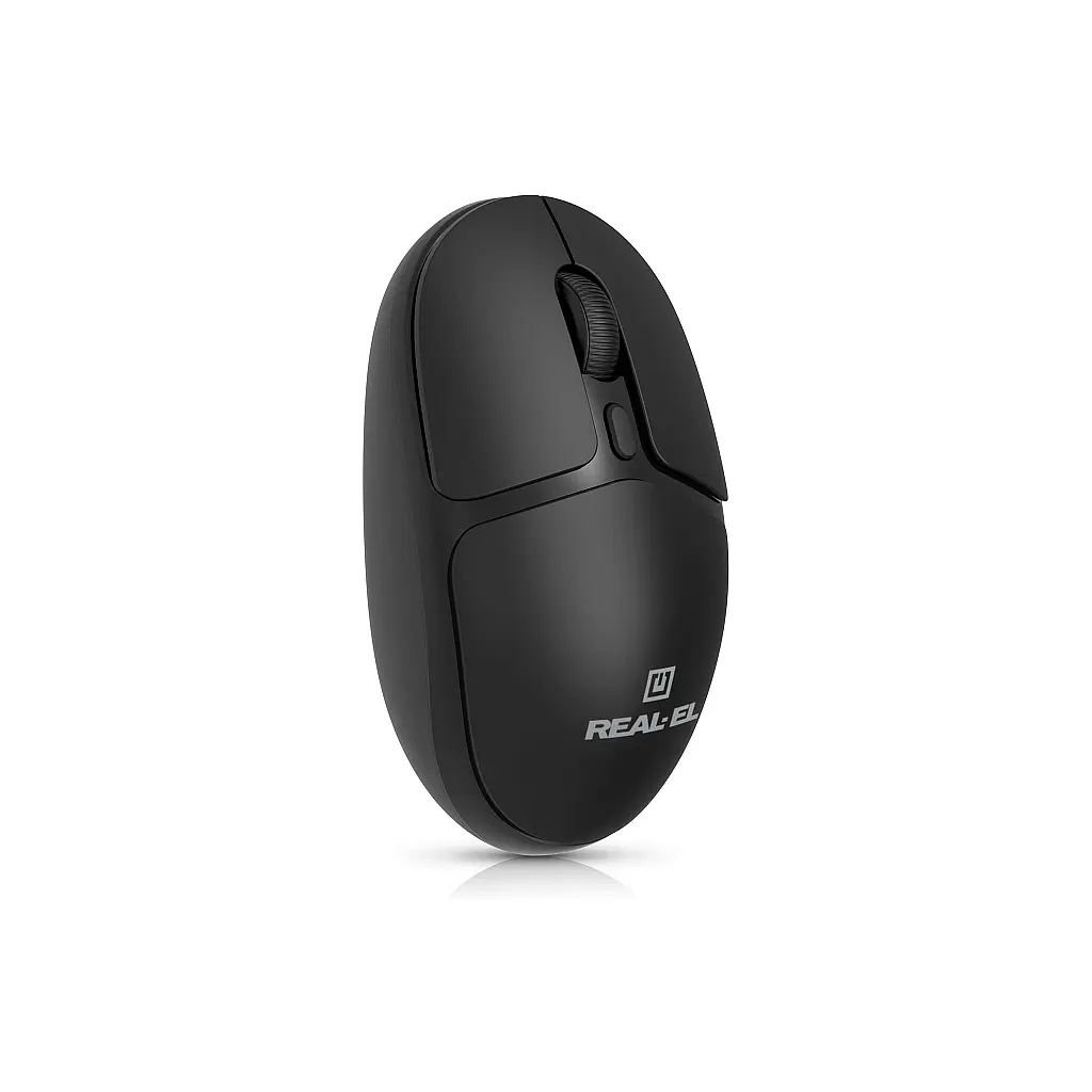 Мишка REAL-EL RM-335W Wireless Black (EL123200055) - фото 8