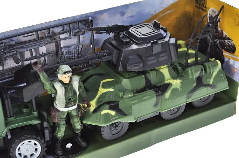 Машина 7-3 військова з набором, в коробці р.35, 5x10x14 см. YG Toys - фото 3