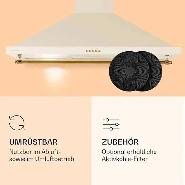 Вытяжка Klarstein Montblanc 90 (10040265) - фото 3