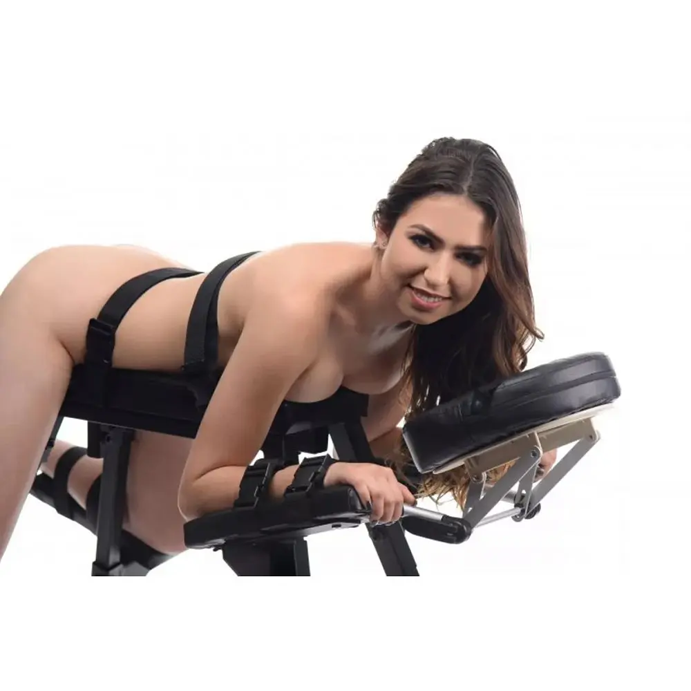 Master Series Extreme Sex Bench – лава для екстремального сексу з фіксаторами - фото 5
