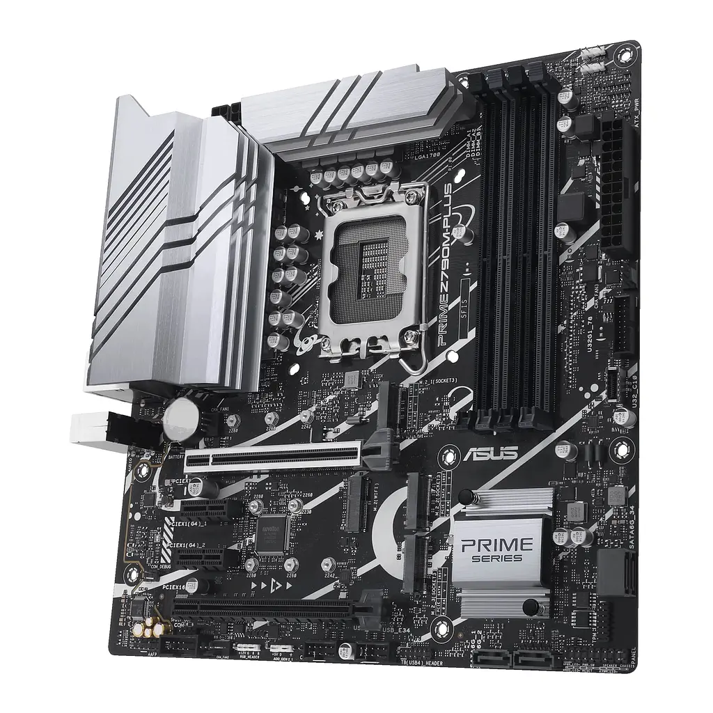 Материнская плата PRIME Z790M-PLUS s1700 Z790 4xDDR5 M.2 HDMI DP mATX Asus teh0018944 - фото 7