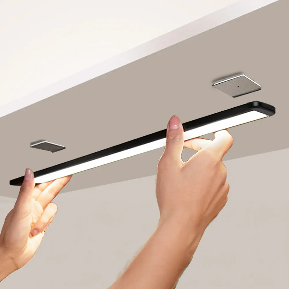 Світильник акумуляторний з датчиком руху Xiaomi Yeelight L20 Closet Light (YLBGD-0073) Black - фото 4