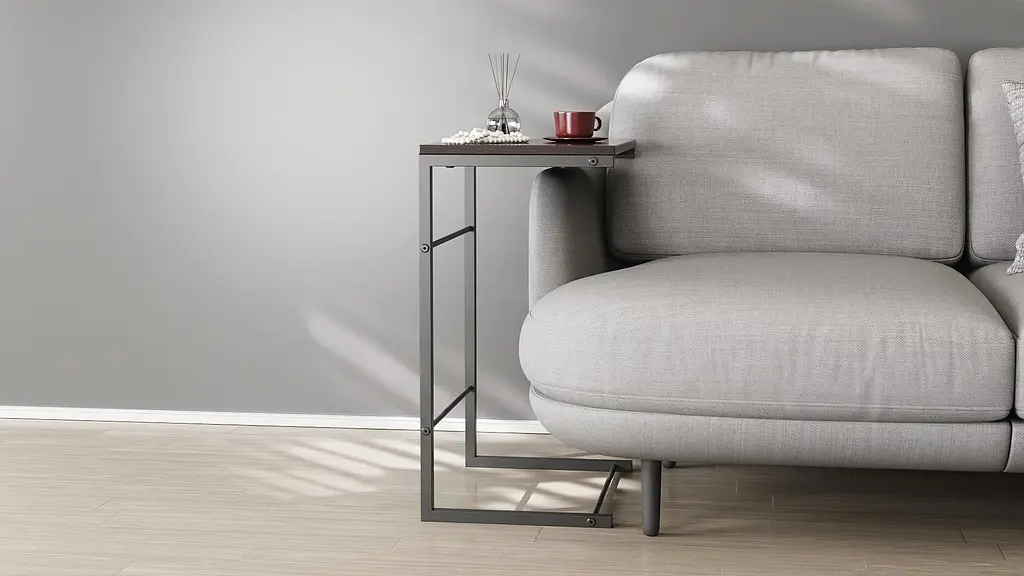 Столик Терри Ferrum-decor 650x440x330 Черный металл ДСП Венге Магия 16 мм (FRD-105316) - фото 5