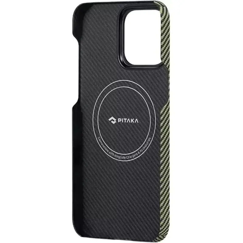 Чохол-накладка Pitaka MagEZ Case 4 Fusion Weaving Overture для iPhone 15 Pro (FO1501P) - фото 3