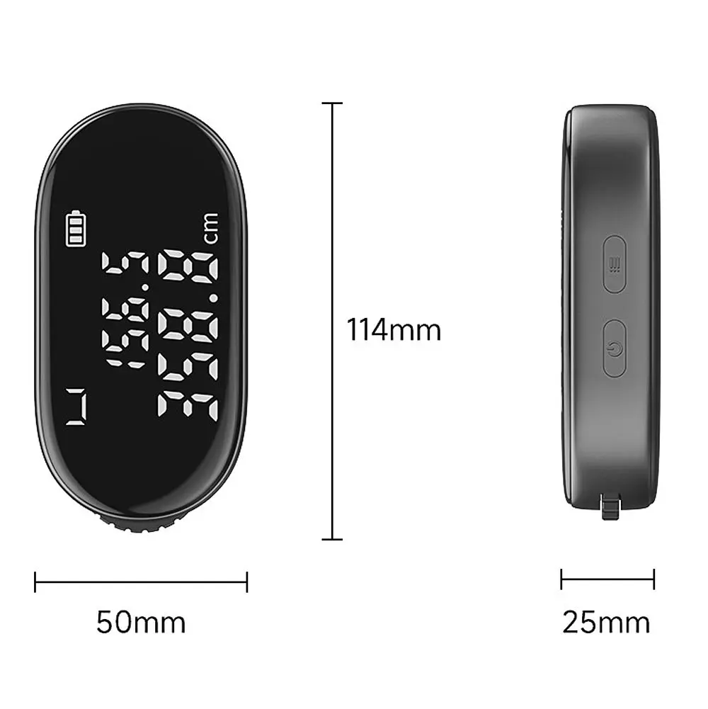 Електронна рулетка (курвіметр) Xiaomi Duka ATuMan Flexible Electronic Ruler Q2 - фото 8