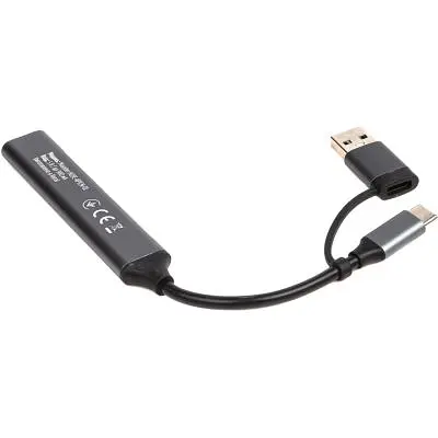 Концентратор Maxxter USB-C + USB-A to 1xUSB 3.0 + 2xUSB 2.0 + 1xUSB-C (HU3C-4P1CN-01) - фото 4