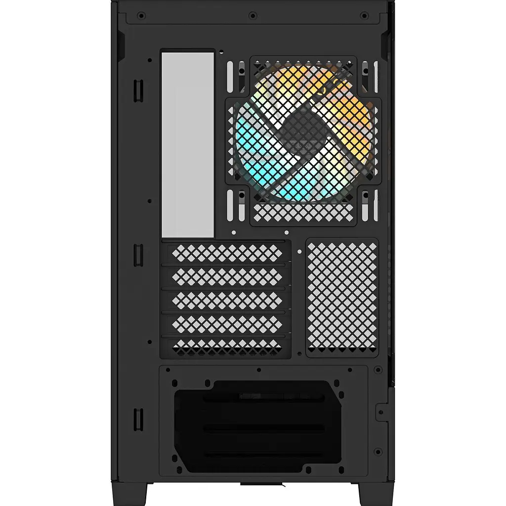 Корпус Gigabyte C201 Panoramic Black (GB-C201P) [146762] - фото 5