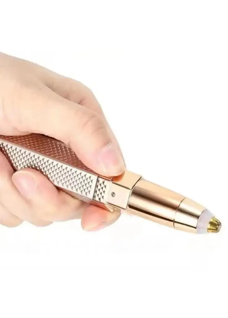 Тример жіночий для брів USB Blawless MA-3 2в1 портативний з насадками  - фото 4