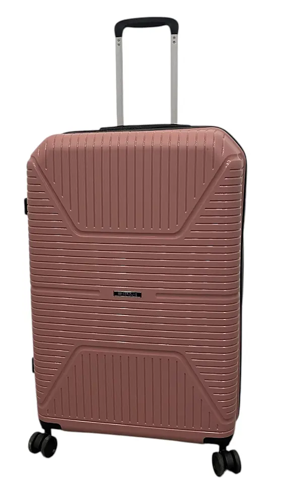 Валіза велика Worldline Airtex 291 поліпропілен L Рожеве золото - фото 2