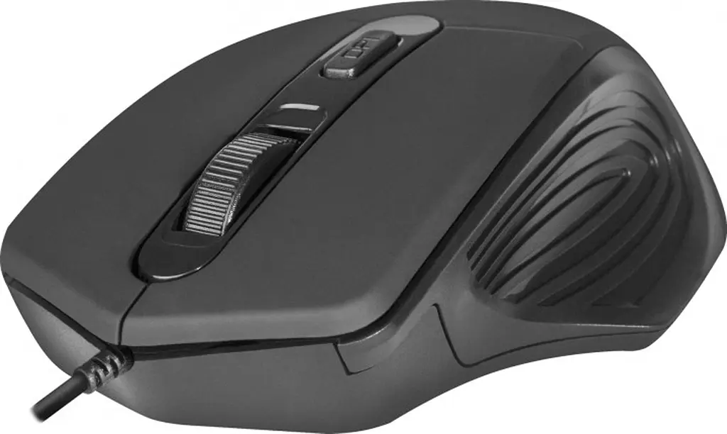 Мышка Defender Datum MB-347, 4кн., 1600dpi, черная - фото 2