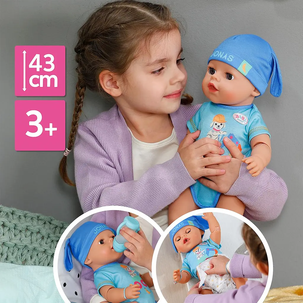 Лялька BABY BORN серії "Click and Play" – ДЖОНАС (43 см, з аксес.) BABY born 840078 - фото 4
