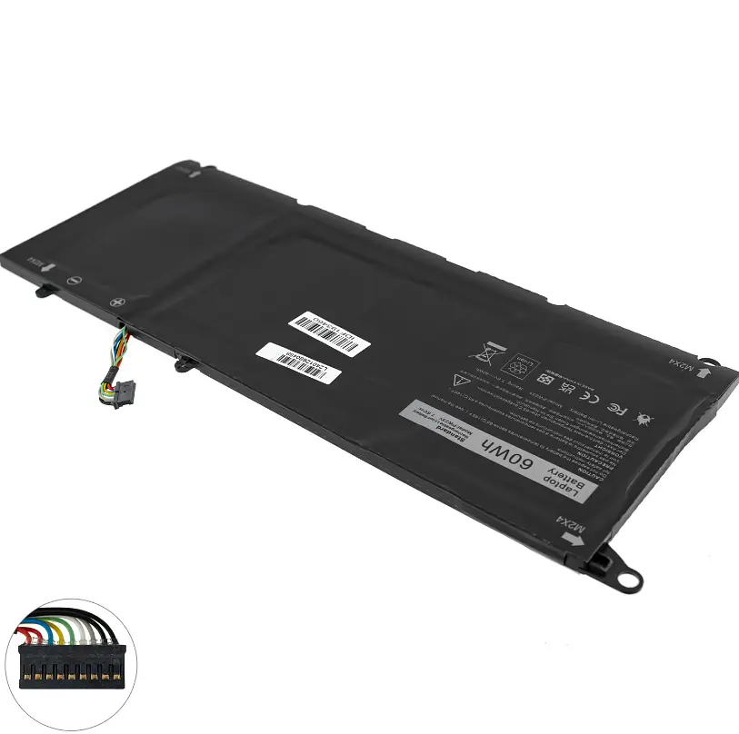Акумулятор Dell PW23Y (XPS 13 9360 series) 7.6V 7900 mAh Black