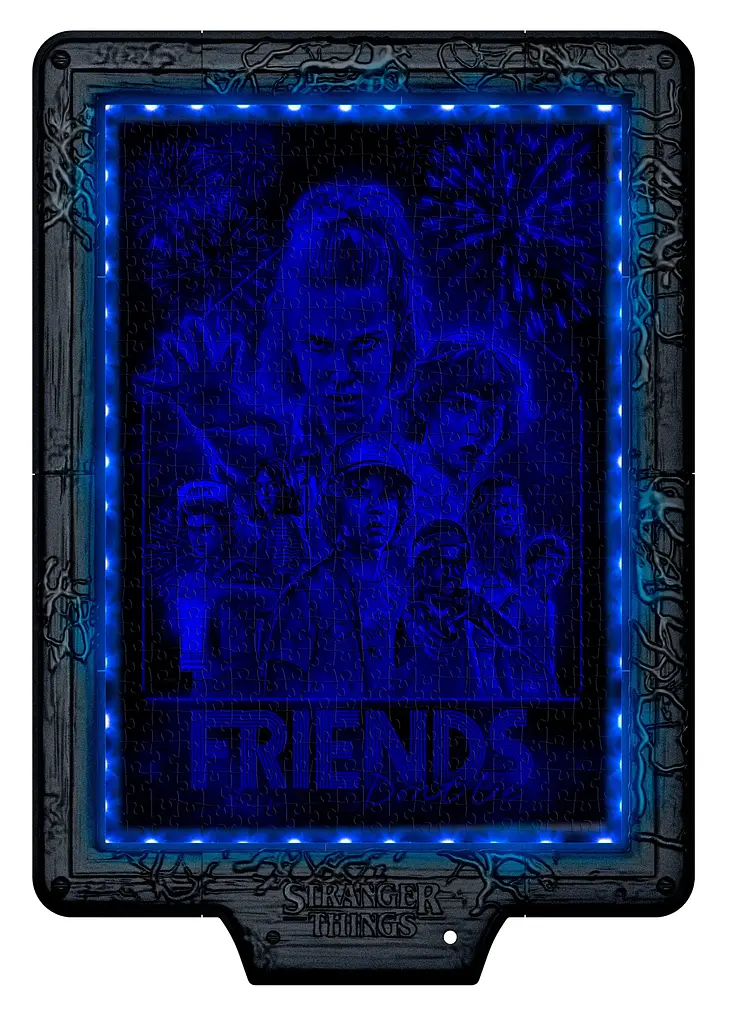 Пазл Дивні Дива (Stranger Things) - 520 шт Clementoni 35155 - Колекційне видання "The Upside Down" - фото 3