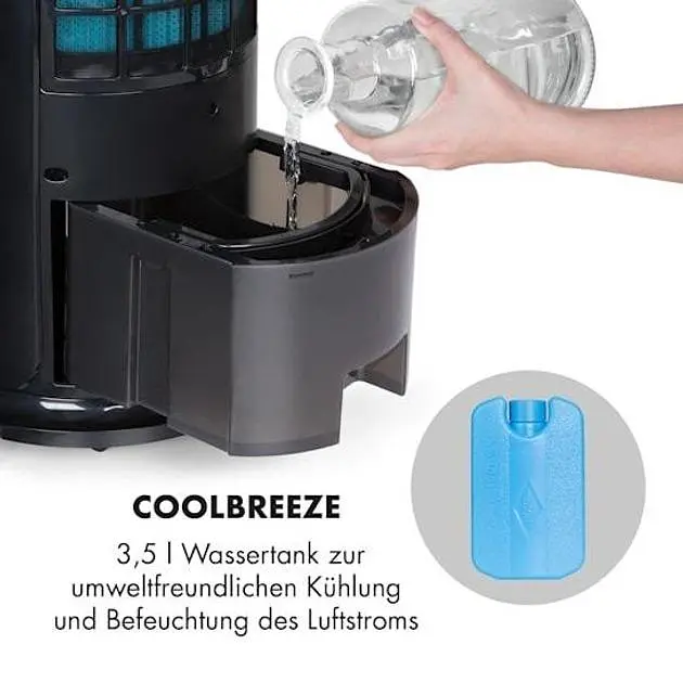 Мобильный кондиционер-вентилятор Klarstein Skyscraper Horizon 4-в-1 (10032337) - фото 3