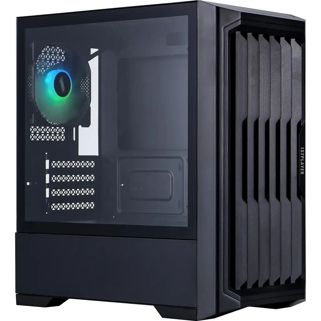 Корпус для ПК 1stPlayer H2-BK-4F7 - фото 7
