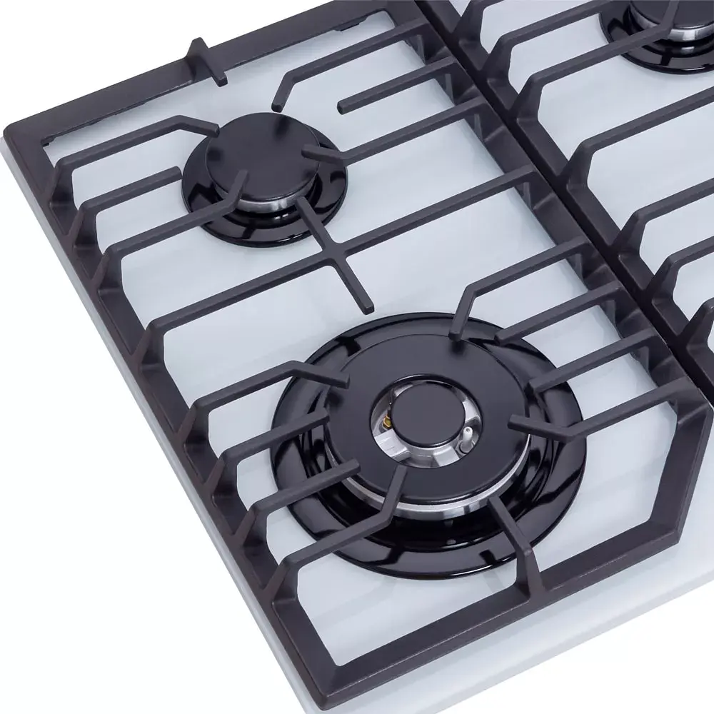 Поверхность газовая на стекле Weilor GG W 624 WH - фото 4