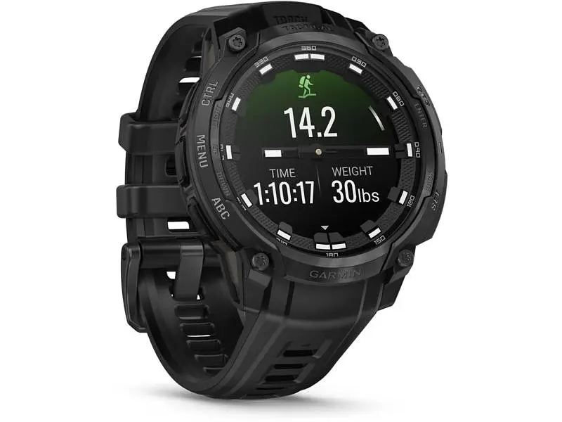 Смарт-годинник Garmin Instinct Crossover AMOLED Tactical Edition Black (010-03398-02, 010-03398-42) - фото 3