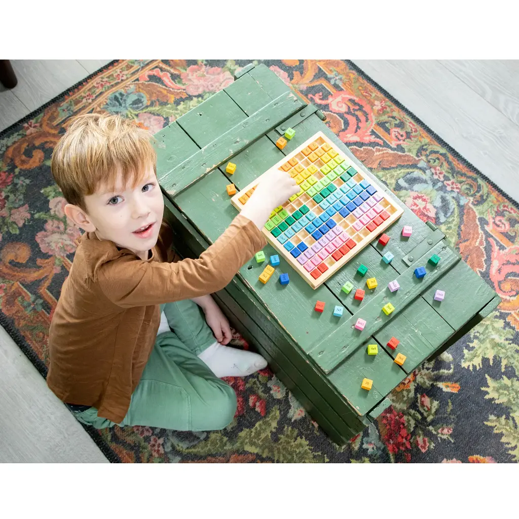 Розвиваючий набір «Таблиця множення» New Classic Toys, дерев'яний - фото 6