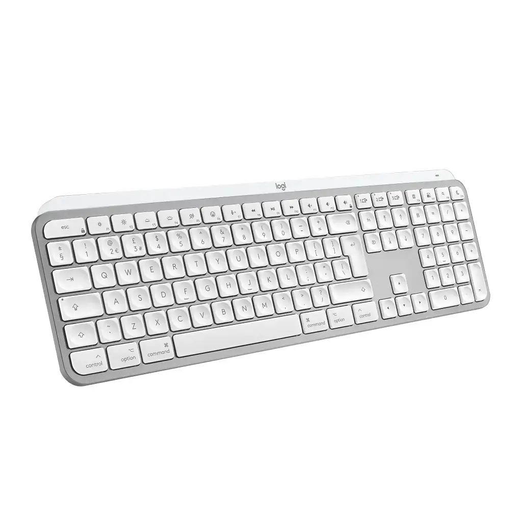 Клавіатура Logitech MX Keys S для MAC Bluetooth/Wireless UA Pale Grey (920-011638) - фото 3